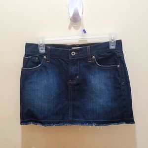 Mini Jean skirt